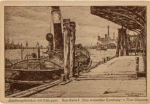 Hamburg landing bridge with tug artist card Ullmann * ca. 1920