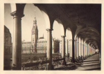 Hamburg Alsterarkaden mit Rathaus *ca. 1940