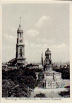 Hamburg Michaeliskirche und Bismarck-Denkmal * ca. 1940