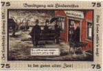 Neugraben-Hausbruch city emergency money 75 pfennigs funeral 1921
