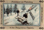 22359 Neugraben-Hausbruch City emergency money 60 pfennigs tobogganing 1921