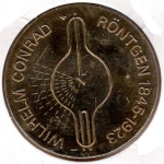 5 Mark GDR 1970 Wilhelm Conrad Roentgen