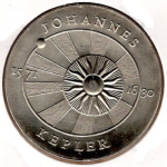 5 Mark GDR 1971 Johannes Keppler