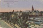 Frankfurt Main vom Deutschherrnkai o 27.8.1919