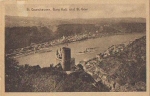 56346 St. Goarshausen Burg Katz o 2.8.1928