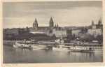 Mainz View of the Rhine Rheindampfer *approx. 1920