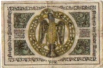 Mainz city emergency money worth 50 Pfennig Vogel 1921