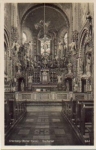 56072 Arenberg Roter Hahn Hochalter Innenansicht * ca.1930