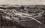 Adenau Nürburg-Ring Autorennstrecke Start- u. Zielplatz *ca. 1940