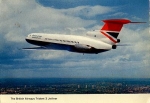 British Ariways Trident 3 Jetliner * circa 1960