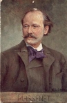 Massenet Jules French opera composer artist card, * approx. 1920