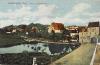 92655 Grafenwoehr town pond military training area camp stamp o 19.5.1916
