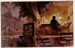 Paul Hey, folk song cards No. 32 artist card used. circa 1920