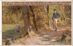 Paul Hey, folk song cards no.62 artist card used 7.4.1926