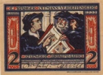 48147 Munster city emergency money value 2 marks Josef Dominicus August 1533 1921