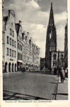 48153 Muenster Prinzipalmarkt Lambertikirche o 2.10.1956