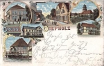 49356 Diepholz Wassermühle Litho o 4.4.1899 Bahnpost Hamburg - Osnabrück Zug Nr. 95