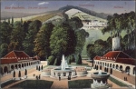61231 Bad Nauheim Die drei Sprudel Johannisberg Kurhaus o 4.8.1916