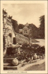 61231 Bad Nauheim Brunnen an der Terrasse  *ca. 1920