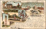 Offenbach Main Litho o 16..12.1898