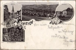 63679 Schotten Litho Bahnhof o 1903