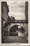 63875 Mespelbrunn Castle courtyard * around 1940