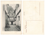 56852 Puenderich Mosel altes Haus aus 1563 * um 1905