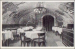 65385 Ruedesheim Gasthaus zum Felsenkeller Innenraum *ca. 1930