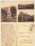 57629 Lochum Westerwald Gastwirtschaft Klockner Kriegerdenkmal o 1.7.1935