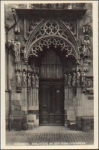 Nuremberg bridal door at the Sebalduskirche * approx. 1935