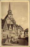 95326 Kulmbach Obere Stadt und Petrikirche * ca. 1920