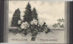 Rosen mourning card * ca. 1910