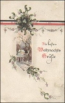 Patriotica WWI, black-white-red, war Christmas o December 20, 1915