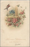 Patriotica WWI, black-white-red, flowers o 7.1.1918