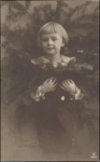 Kind Weihnachten, Serie Nr. 5900/1, gebr. ca. 1920