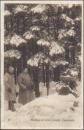 Heldengrab eines jungen Leutnants 1. WK. Winter oder 24.4.1916