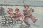 Children's band New Year's trumpet, 31.12.1930