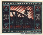 Osterfeld Oberhausen city emergency money 50 Pfennig No. 5 1921
