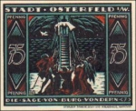 Osterfeld Oberhausen City emergency money 75 Pfennig No. 7 1921