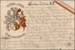 Chemnitz Studentica Teutonia sei panier o 18.12.1911