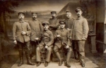 German military WW1. Real photo from February 12, 1916