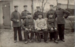 German soldiers military WW1. Real photo * approx. 1915