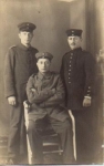German soldiers military WW1. Real photo card * approx. 1915