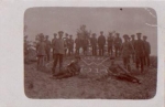 Militaer 1. WK. Denkmal Schäferhund * ca. 1915