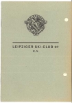 Leipziger Ski-Club 1907 Satzung ca.1960