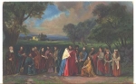 Oberammergau Passion Play No. 6 Farewell to Bethanien, * around 1920