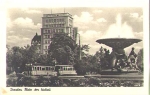 Dresden Neustadt Platz der Einheit mit Nixen-Brunnen *ca. 1957