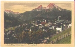 83435 Berchtesgaden vom Nonntal * ca. 1920