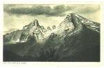 Watzmann-Sage mountain with faces *ca. 1920