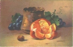 Still life artist card C. Klein, * approx. 1920